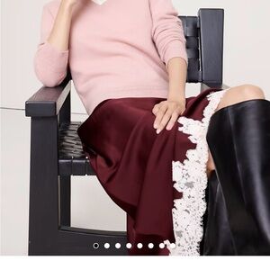 Banana Republic Blush Pink V-Neck Sweater